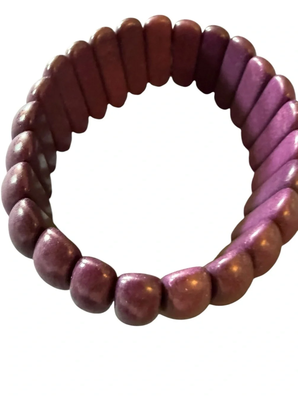Large Purple Beaded Stackable Bracelets Set -13 Bracelets Beautiful 💜